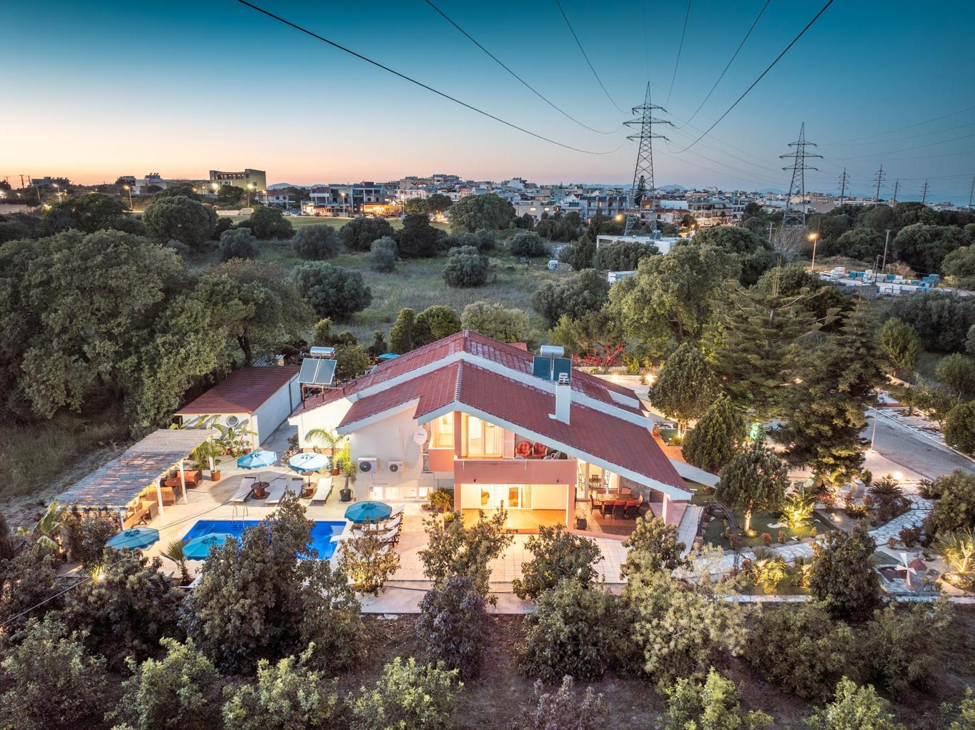 Artzy Villa Rhodes City エクステリア 写真